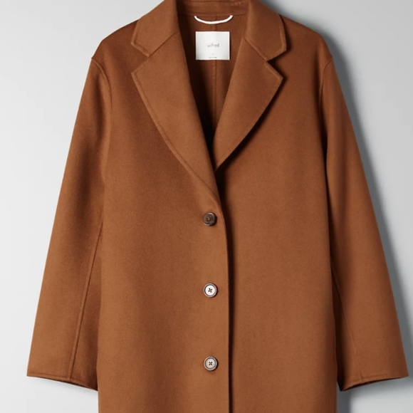 Aritzia Jackets & Blazers - Aritzia Wilfred Julien Wool Cashmere Coat